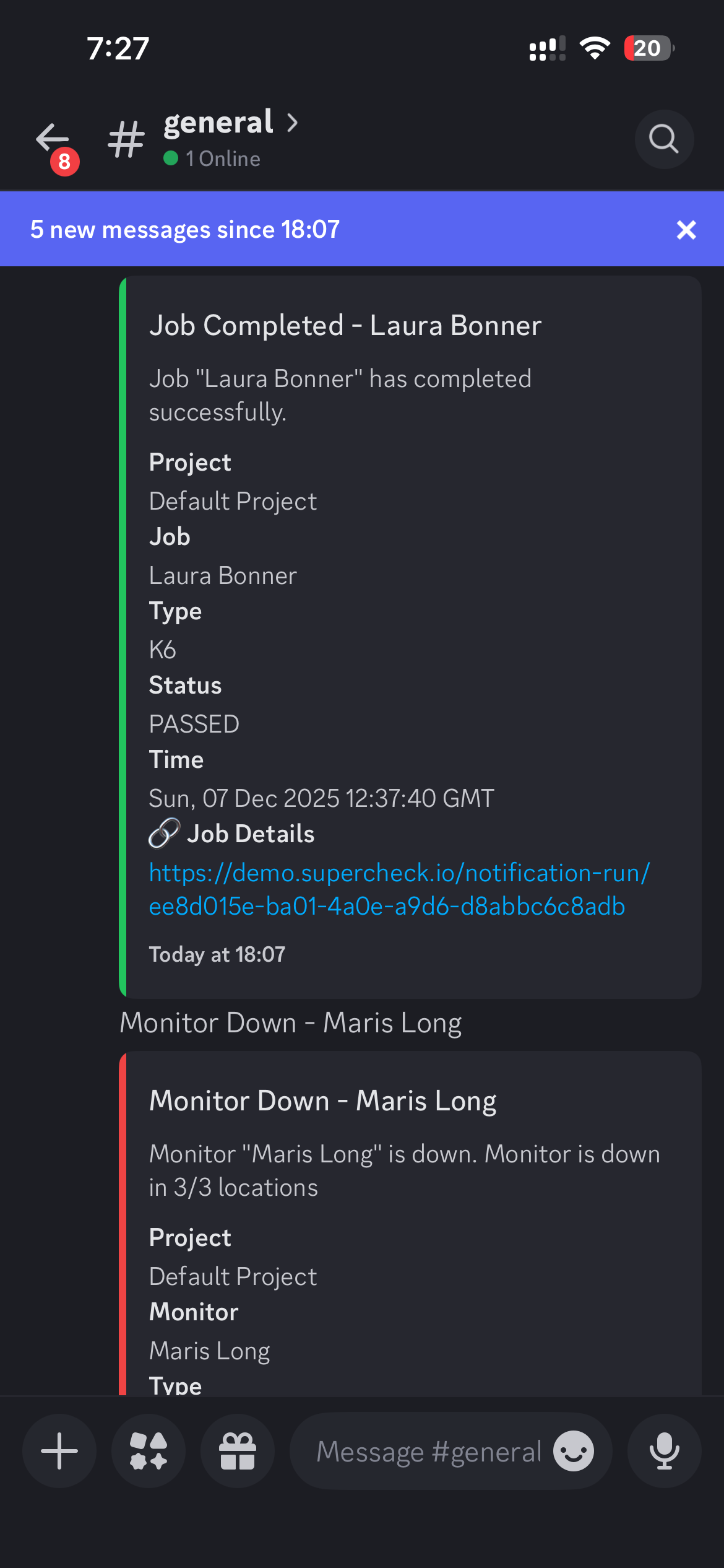 Discord Alert