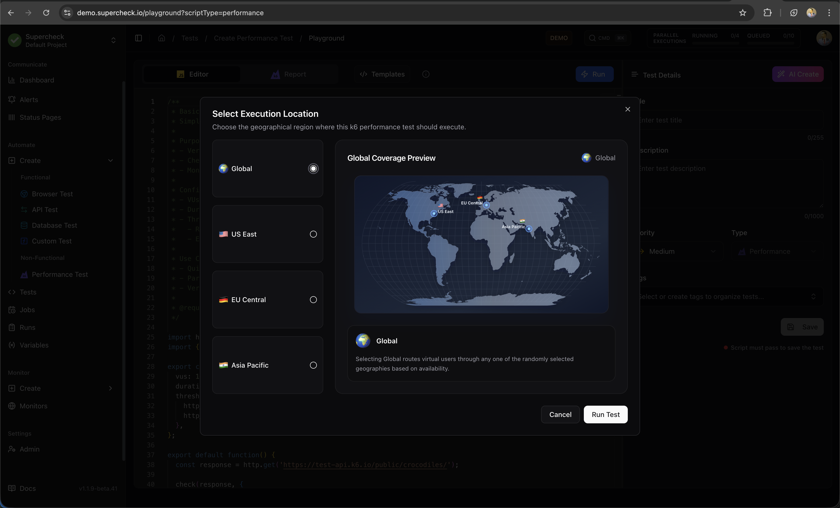 Multi-Location Selector